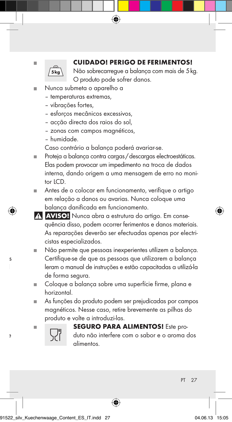 Material fornecido, Indicações de segurança, Indicações gerais de segurança | Silvercrest Z31622A/ Z31622B/ Z31622C User Manual | Page 27 / 53