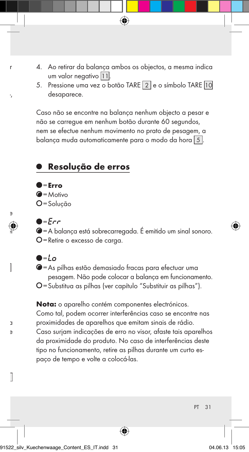 Utilização, Pesar (figura a), Pesagem adicional (figura a) | Resolução de erros | Silvercrest Z31622A/ Z31622B/ Z31622C User Manual | Page 31 / 53