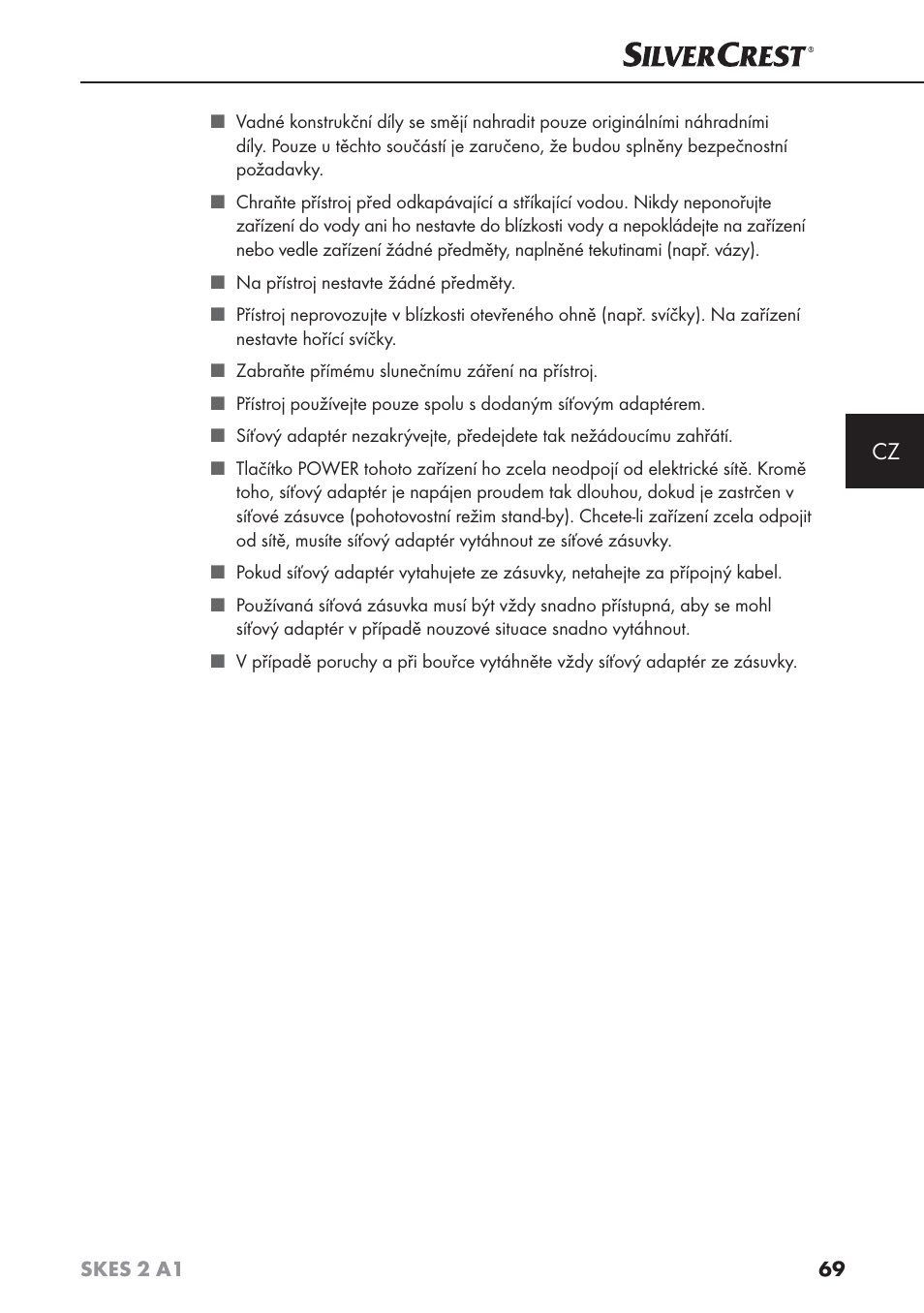 Silvercrest SKES 2 A1 User Manual | Page 72 / 115