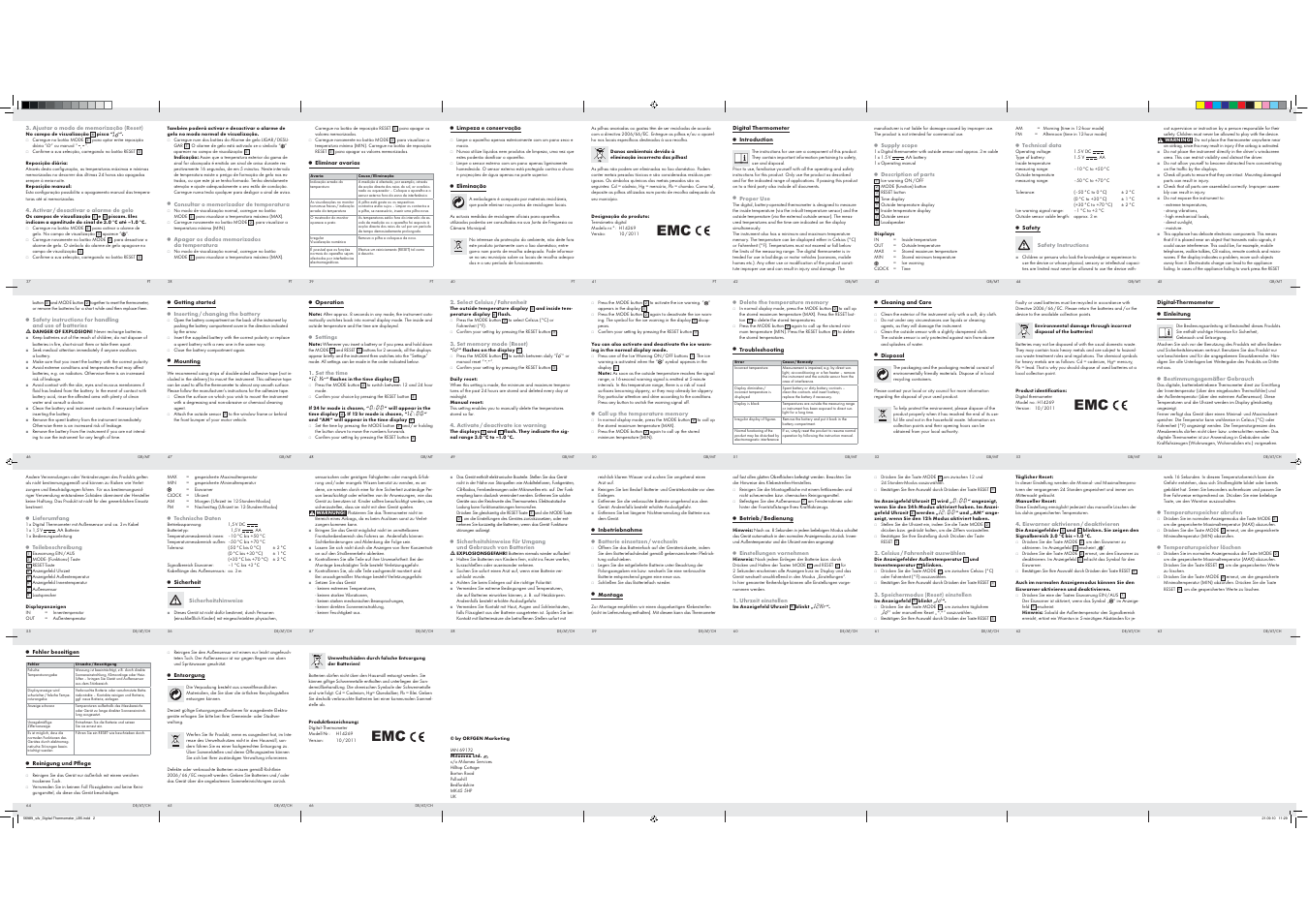 Silvercrest H14269 User Manual | Page 2 / 2