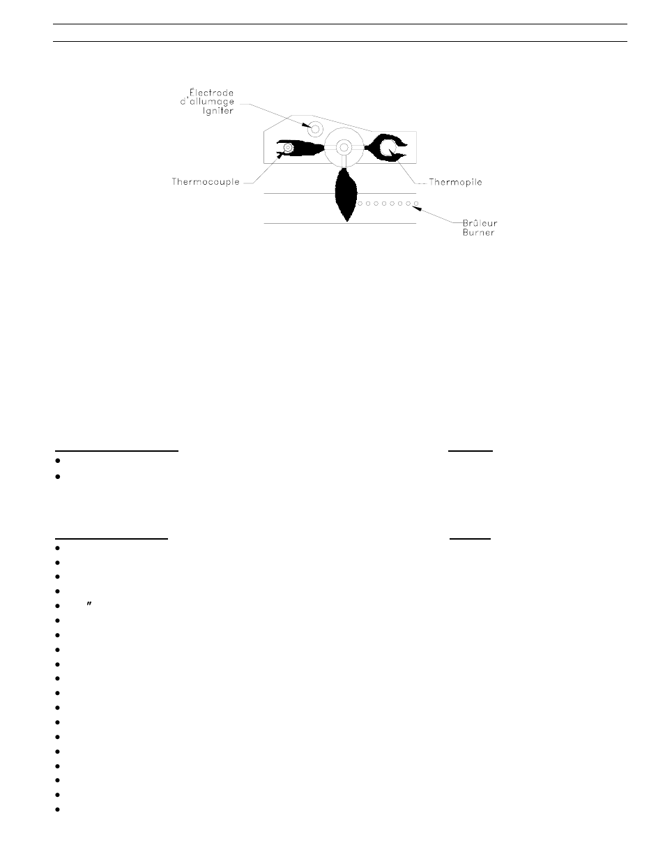 Pilot assembly, Adjusting air shutter (venturi), Options | Replacement parts, Pilot assembly adjusting air shutter, Options replacement parts | Drolet SIT 0.820.634 Nova User Manual | Page 14 / 15