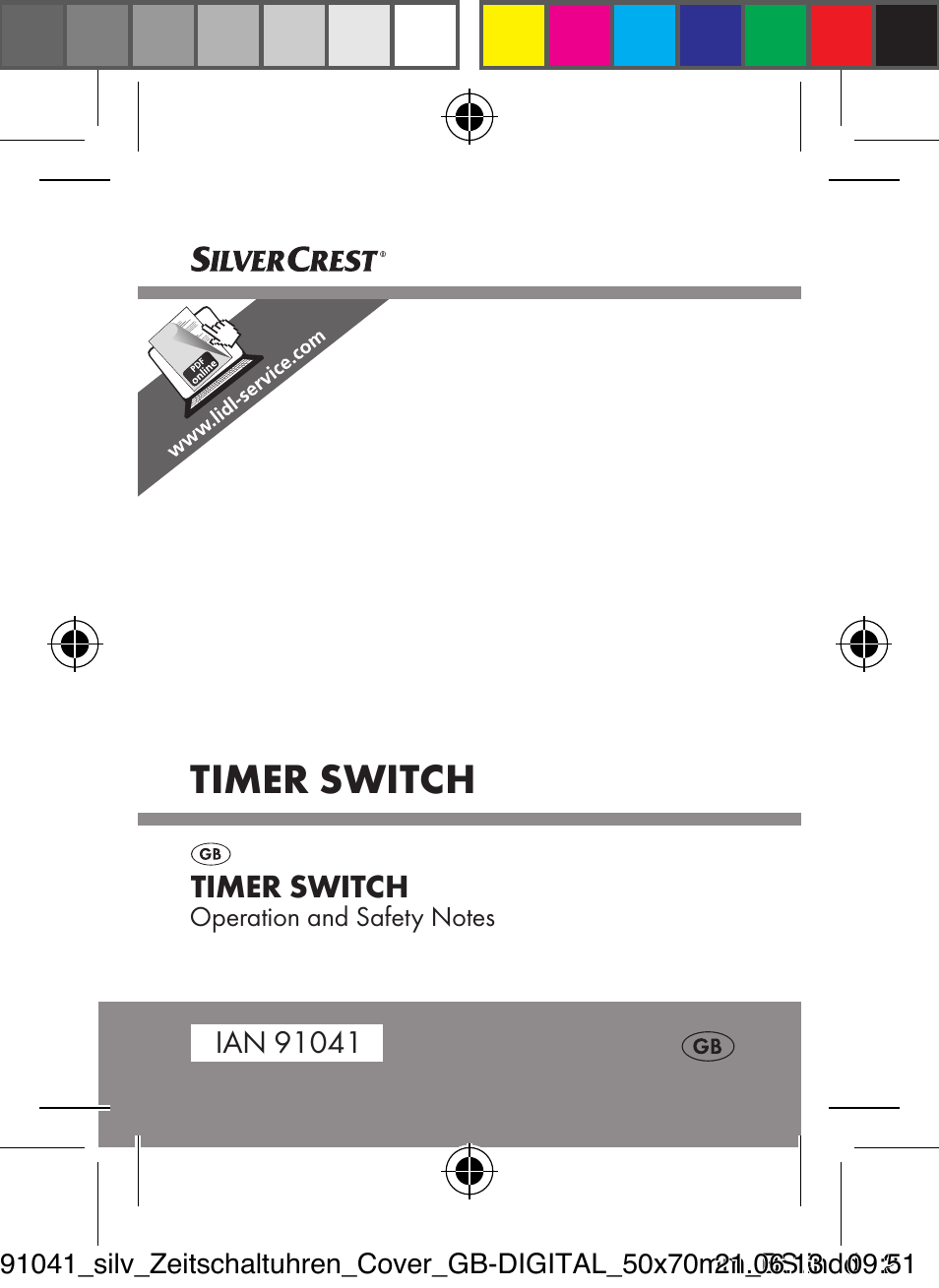 Silvercrest Timer Switches DIGITAL User Manual | 28 pages