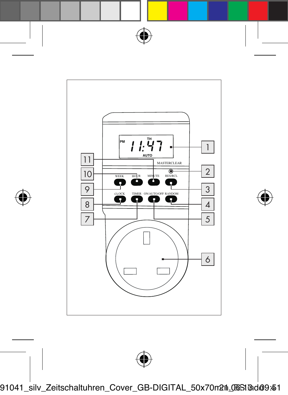 Silvercrest Timer Switches DIGITAL User Manual | Page 3 / 28