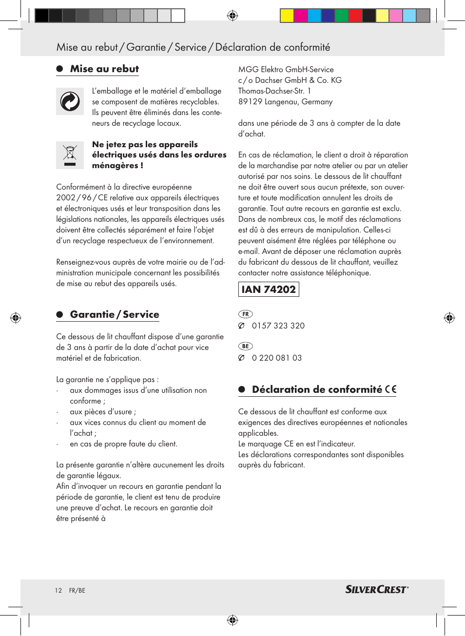 Silvercrest SLUB 85 A1 User Manual | Page 12 / 37