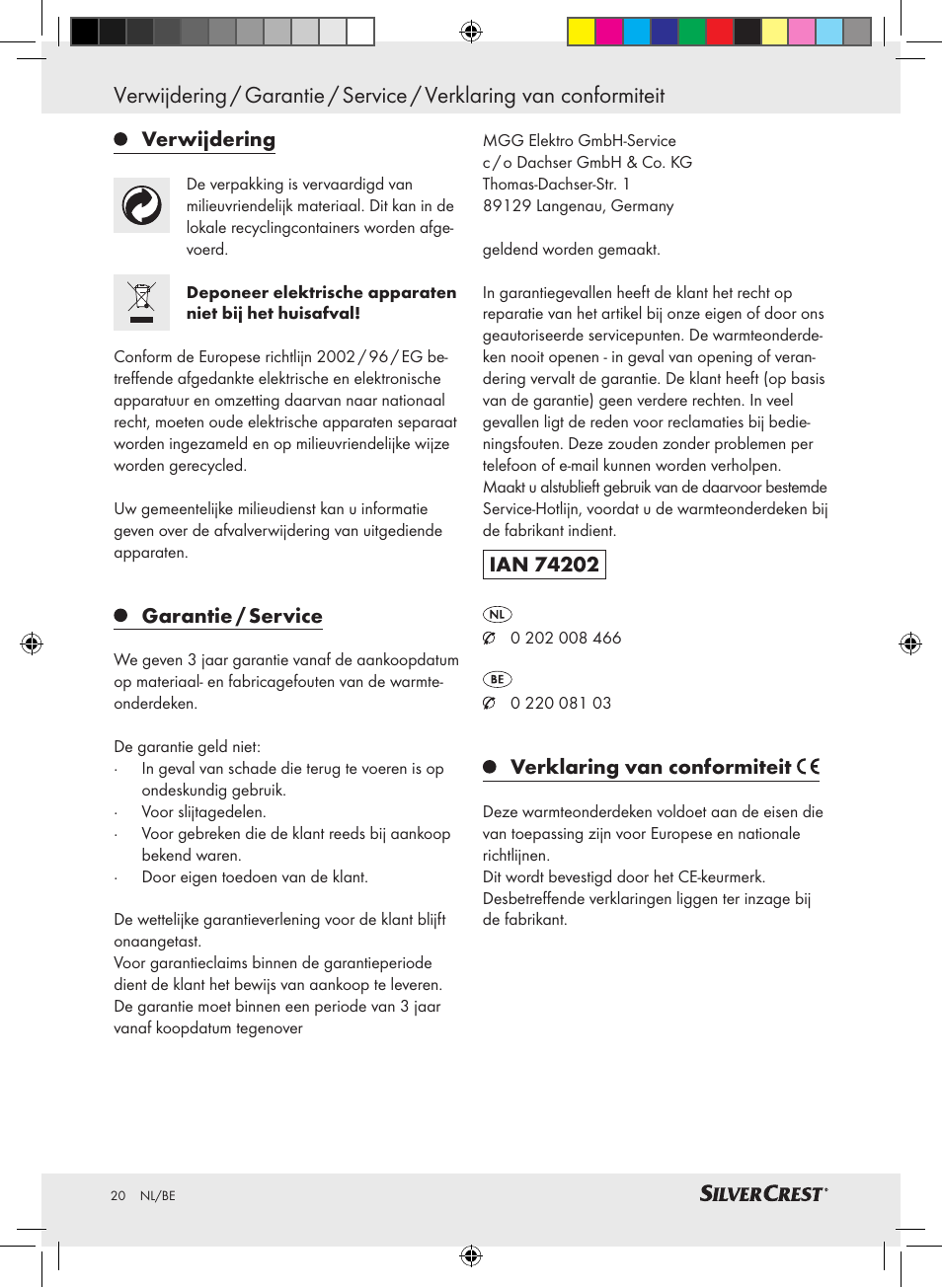 Silvercrest SLUB 85 A1 User Manual | Page 20 / 37