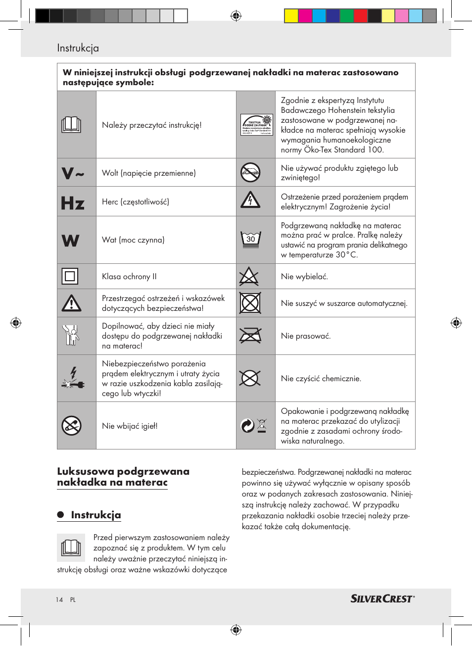 Instrukcja | Silvercrest SLUB 85 A1 User Manual | Page 14 / 57