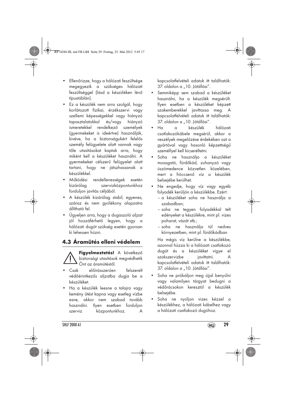 Silvercrest SHLF 2000 A1 User Manual | Page 31 / 90