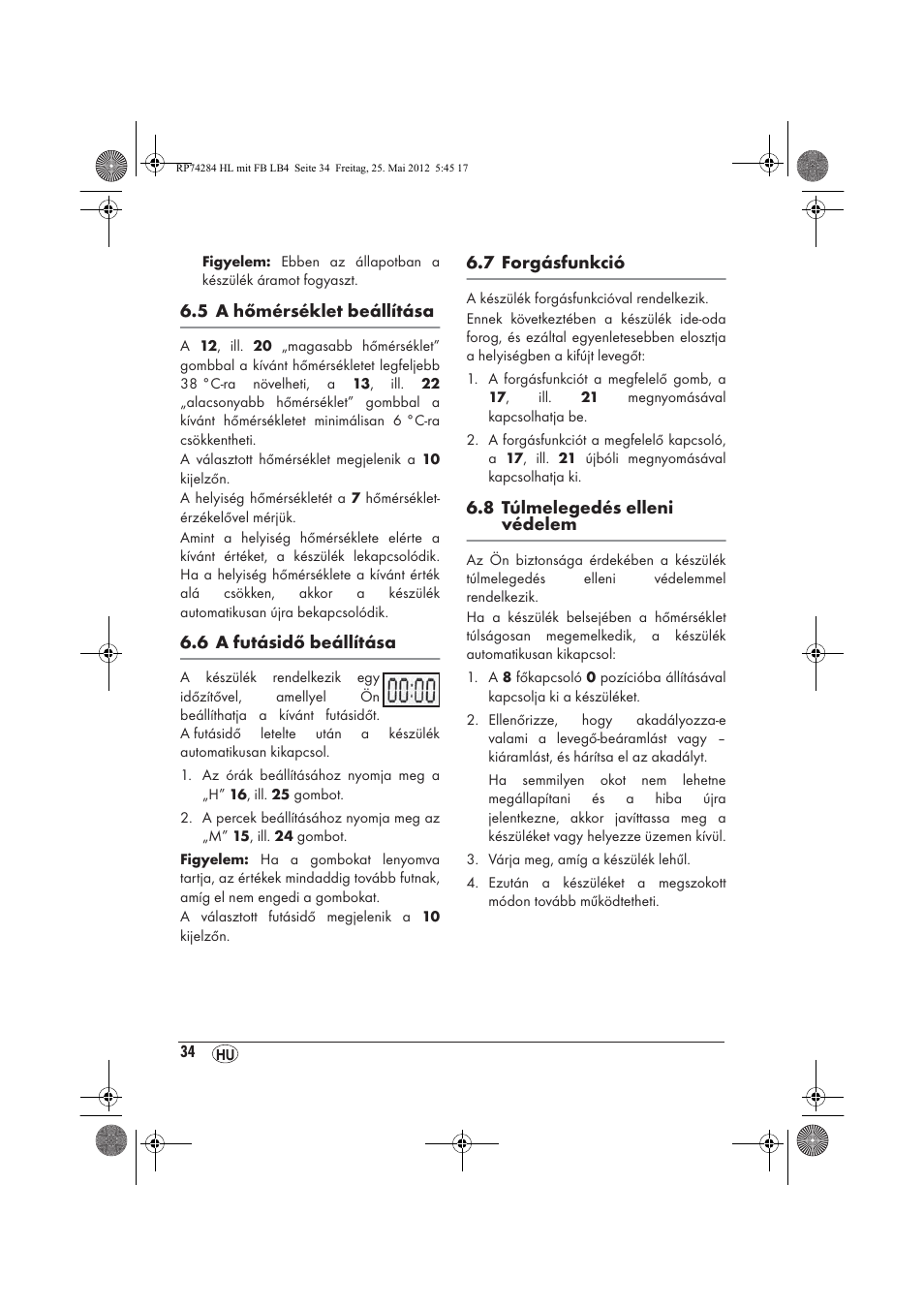 Silvercrest SHLF 2000 A1 User Manual | Page 36 / 90