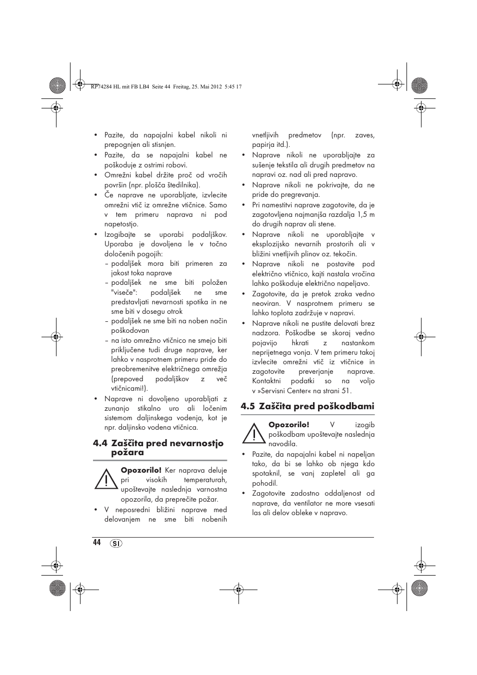 Silvercrest SHLF 2000 A1 User Manual | Page 46 / 90