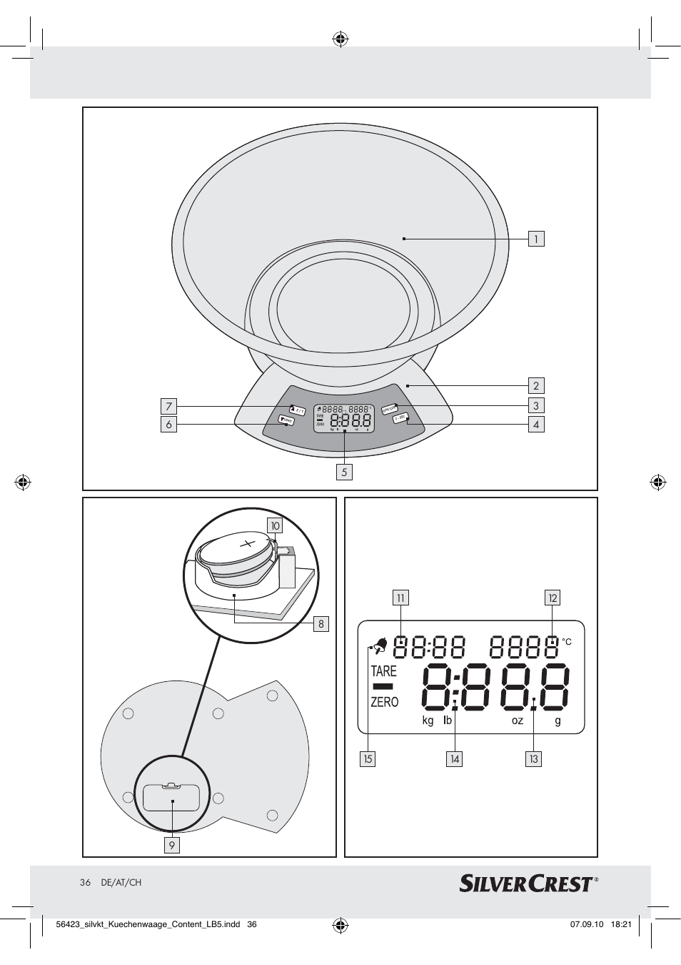 Silvercrest H14271 H14271 User Manual | Page 36 / 43