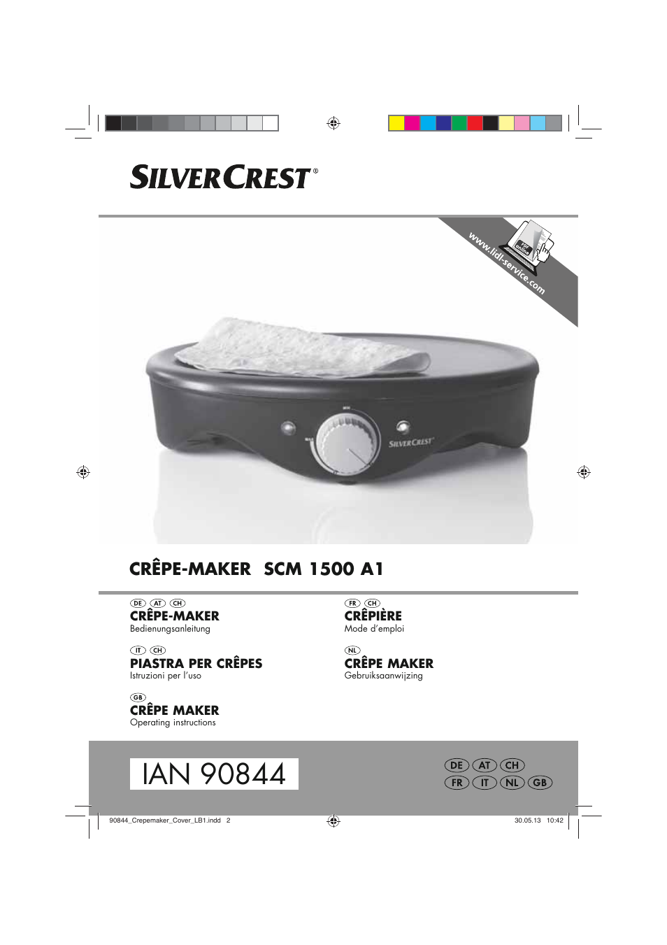 Silvercrest SCM 1500 A1 User Manual | 66 pages