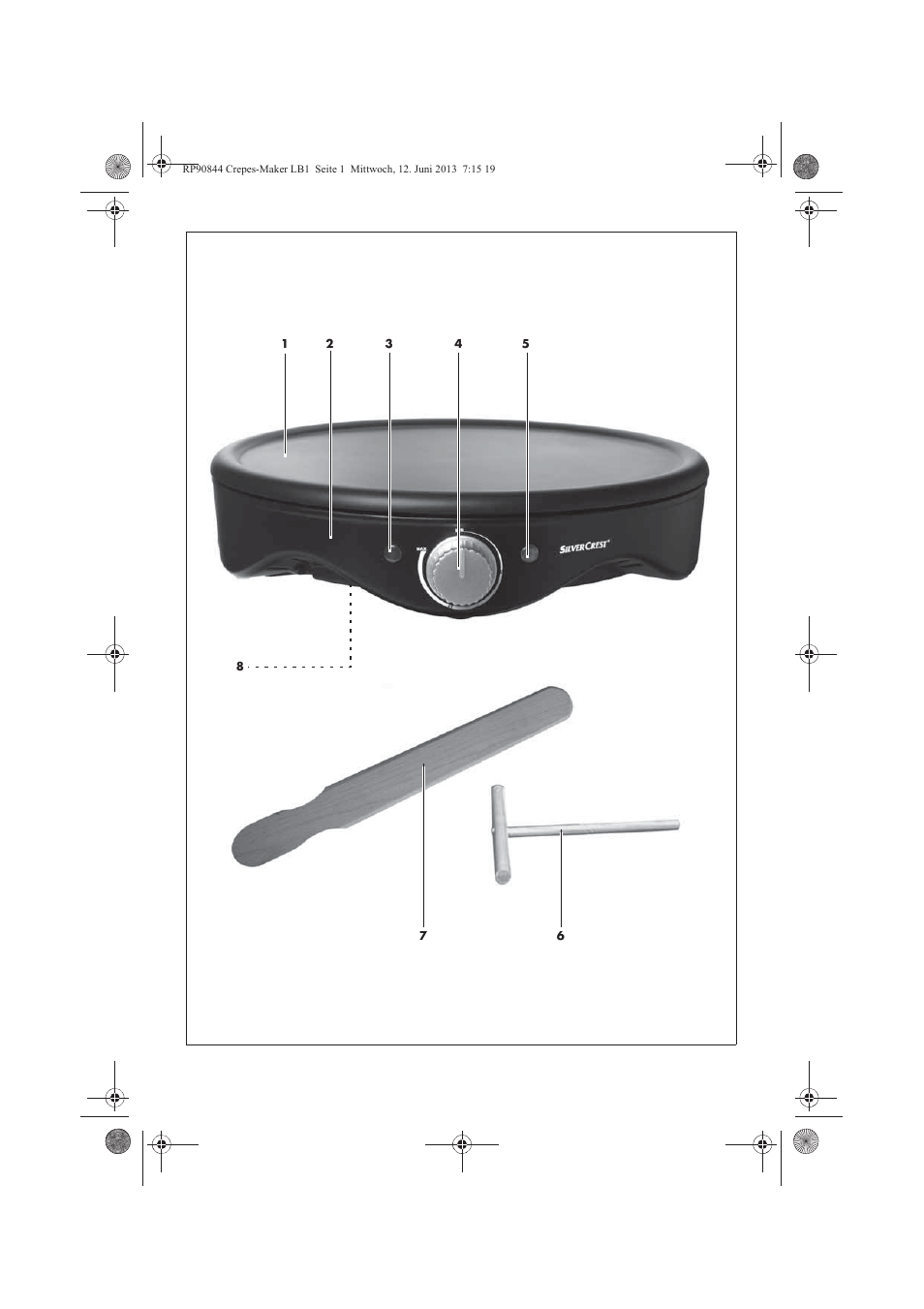 Silvercrest SCM 1500 A1 User Manual | Page 3 / 66