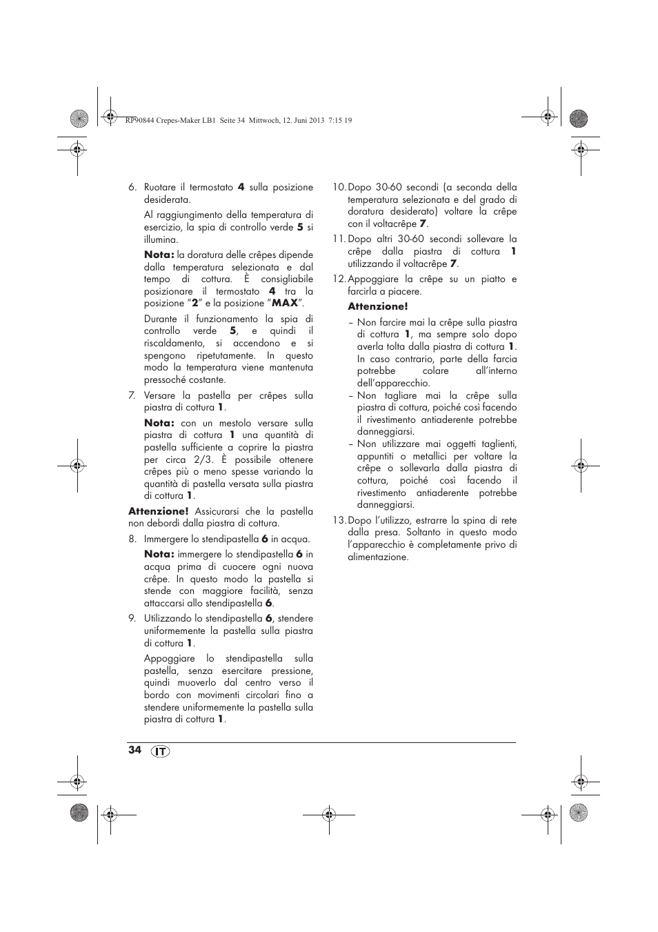 Silvercrest SCM 1500 A1 User Manual | Page 36 / 66