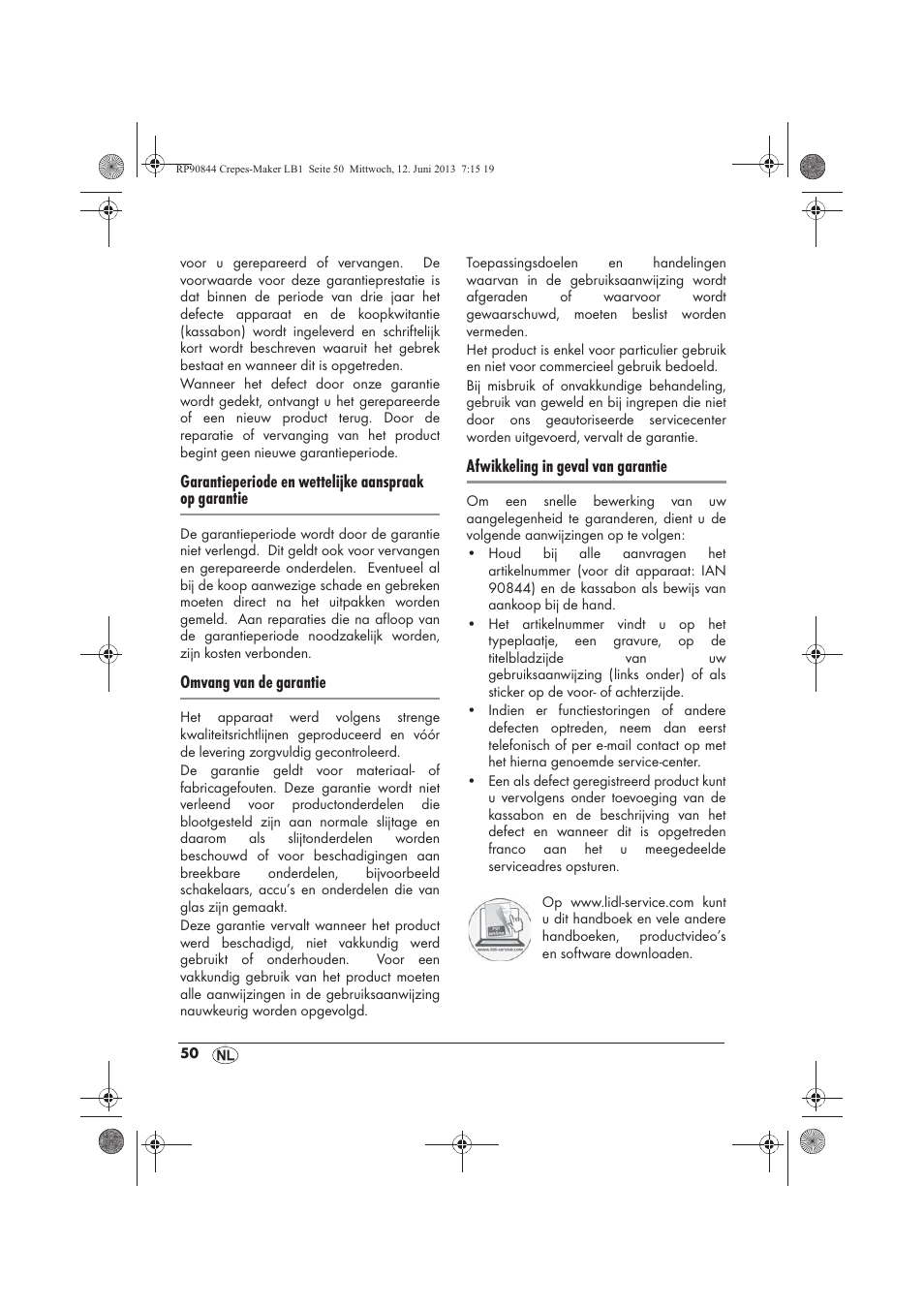 Silvercrest SCM 1500 A1 User Manual | Page 52 / 66