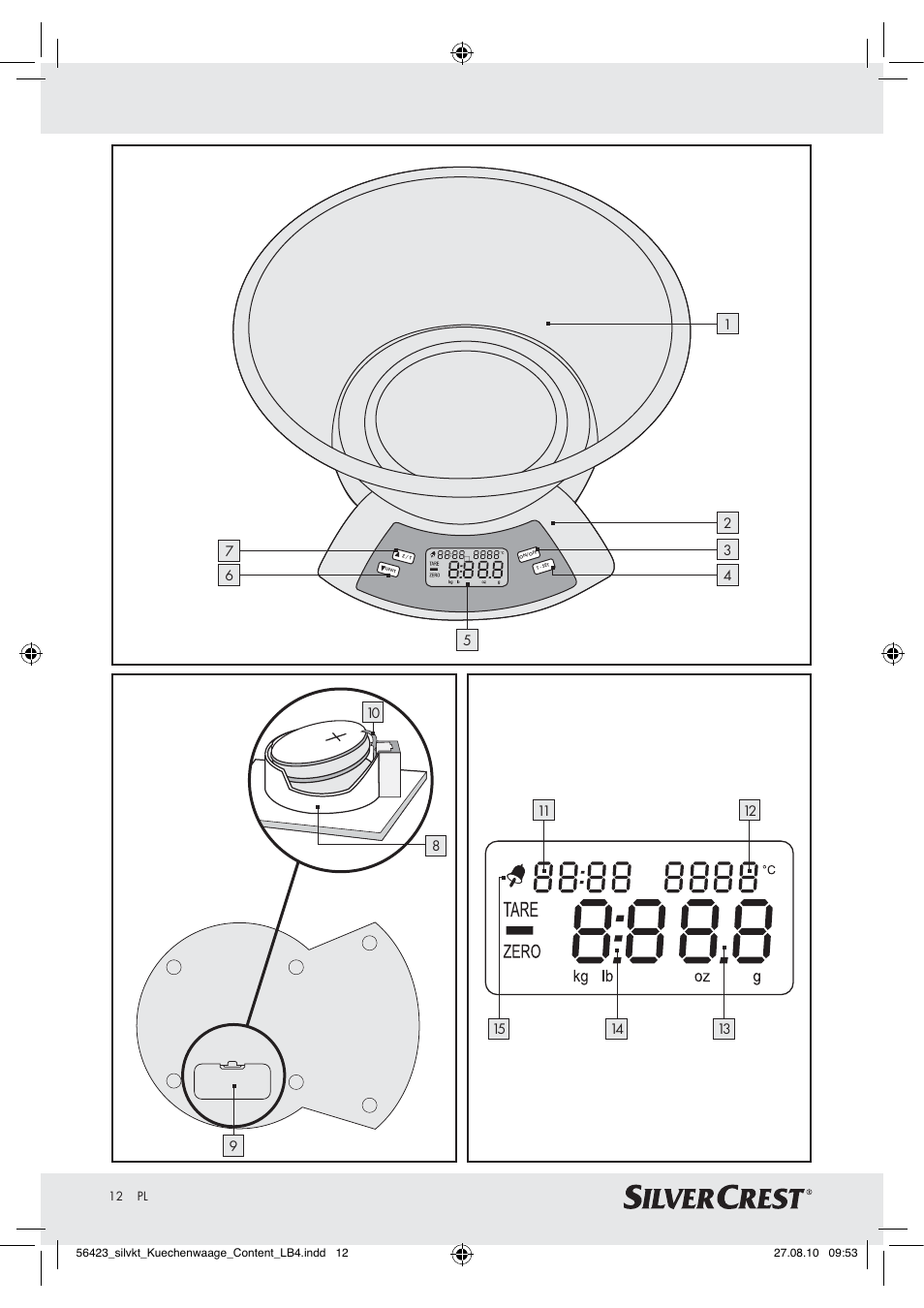 Silvercrest H14271 H14271 User Manual | Page 12 / 59