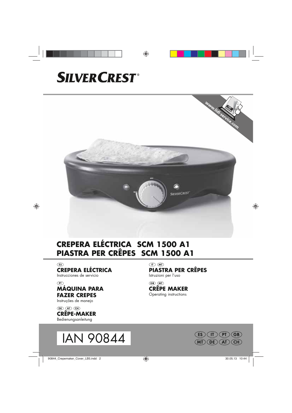 Silvercrest SCM 1500 A1 User Manual | 66 pages