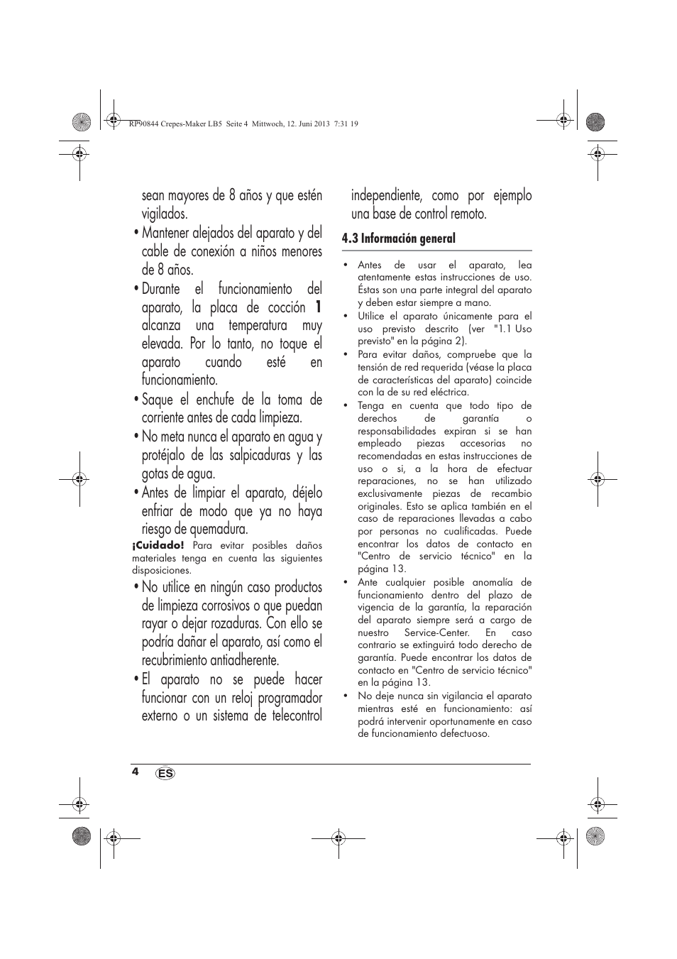 Silvercrest SCM 1500 A1 User Manual | Page 6 / 66