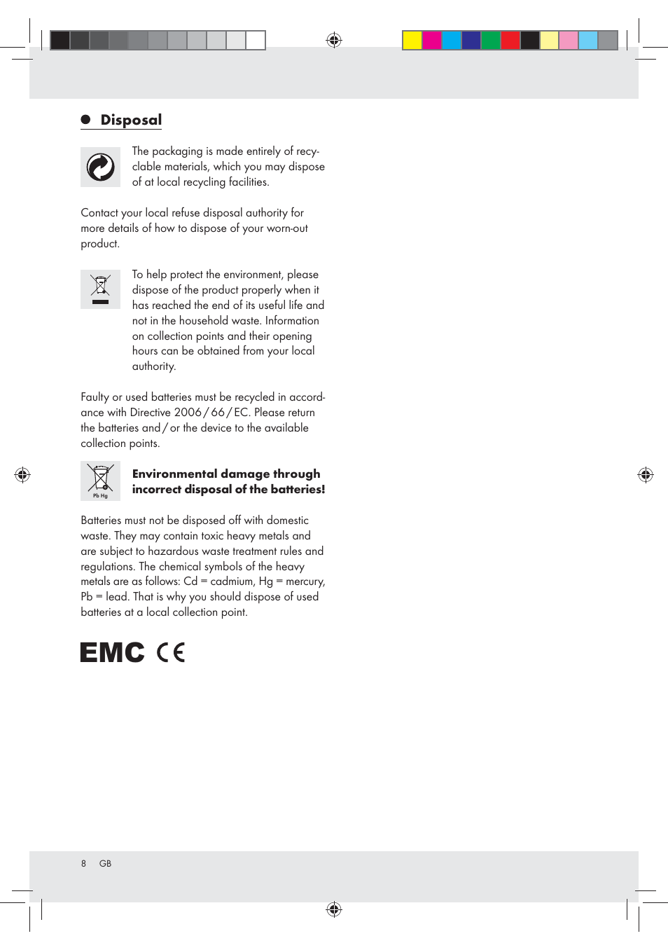 Silvercrest Z30936 User Manual | Page 8 / 33