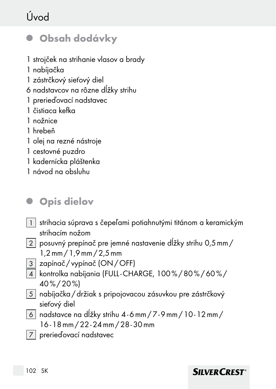 Silvercrest SHBS 1000 A1 User Manual | Page 102 / 137