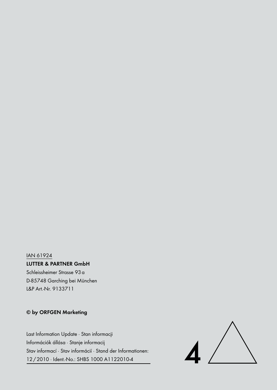 Silvercrest SHBS 1000 A1 User Manual | Page 137 / 137