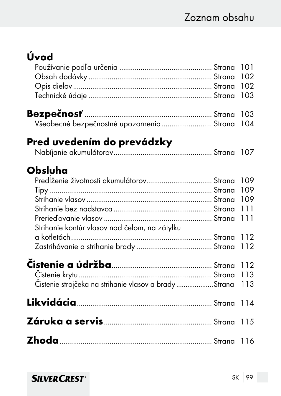 Silvercrest SHBS 1000 A1 User Manual | Page 99 / 137