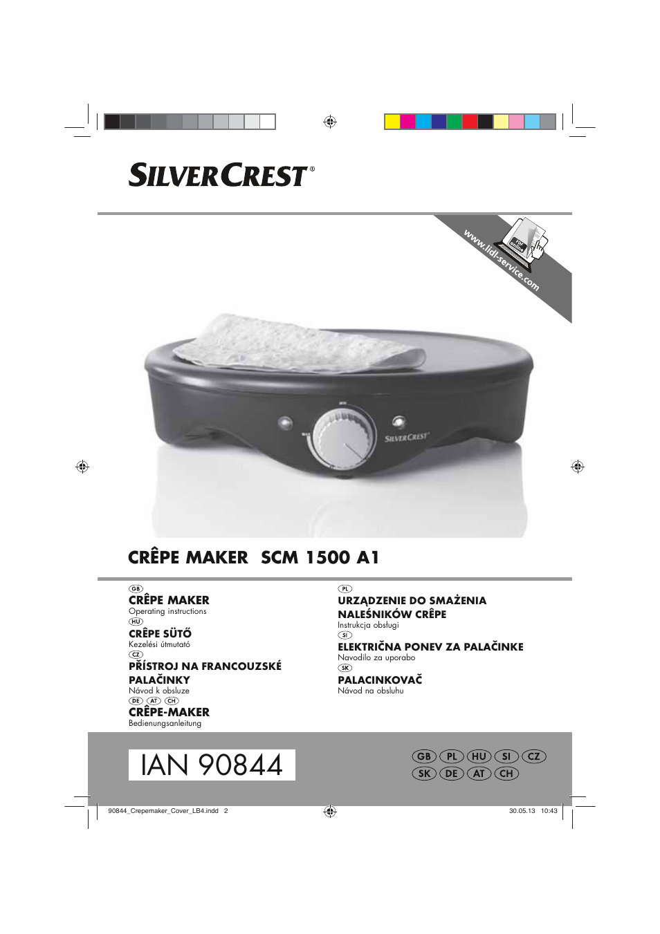 Silvercrest SCM 1500 A1 User Manual | 86 pages