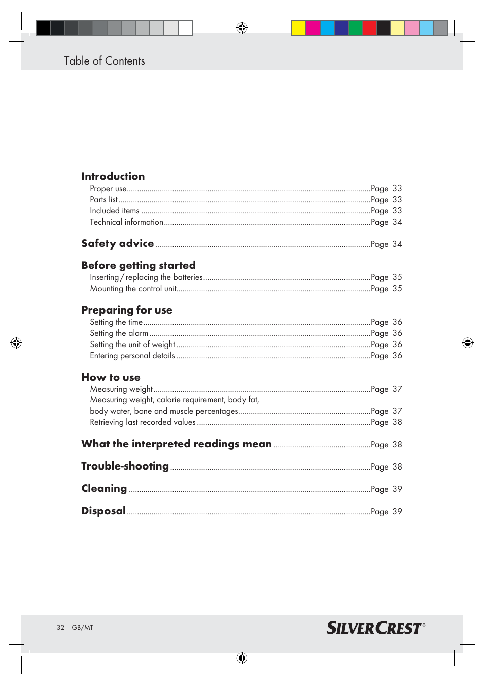 Silvercrest Z28414-TX User Manual | Page 30 / 46