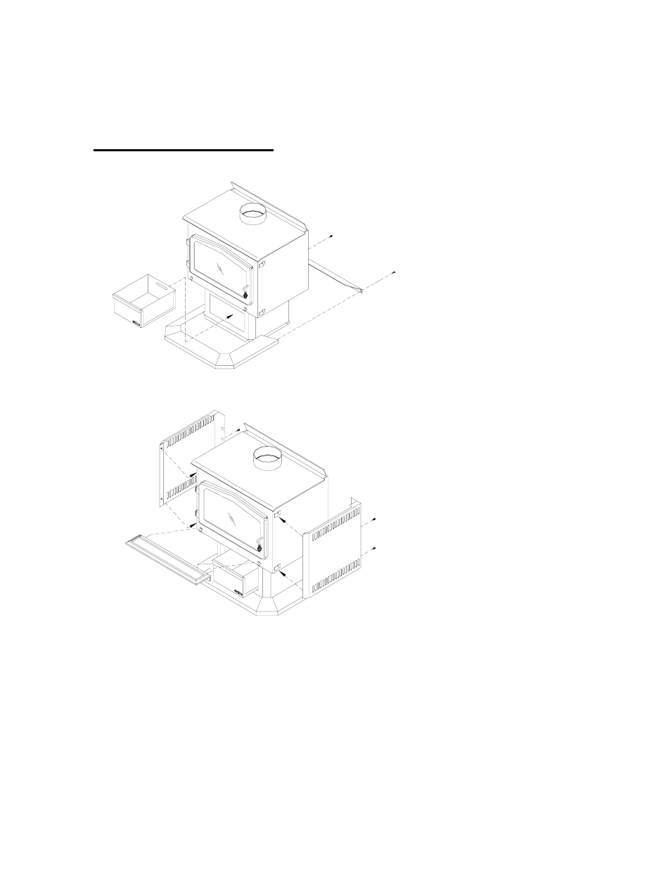 Assembly | Drolet WOODSTOVES User Manual | Page 6 / 27