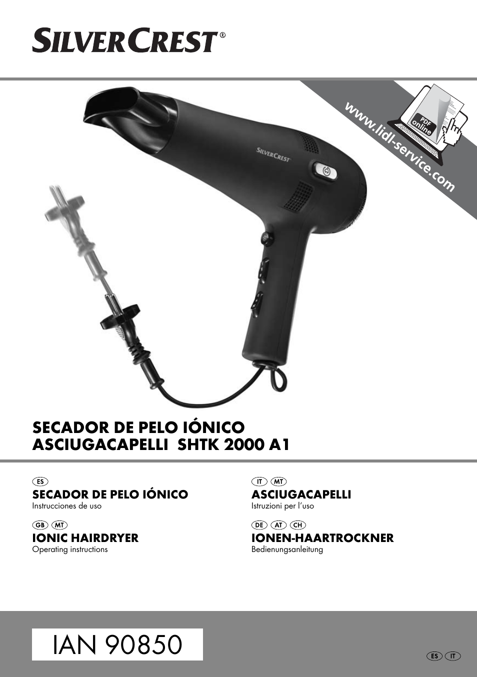 Silvercrest SHTK 2000 A1 User Manual | 52 pages