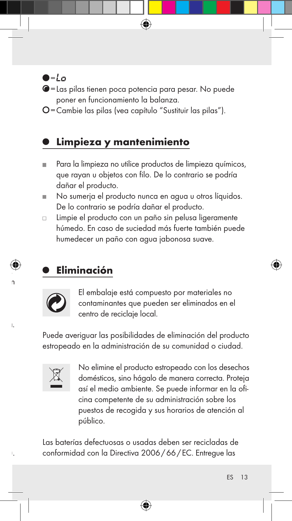 Limpieza y mantenimiento, Eliminación, Solución de problemas | Silvercrest Z31246A Z31246B User Manual | Page 13 / 55