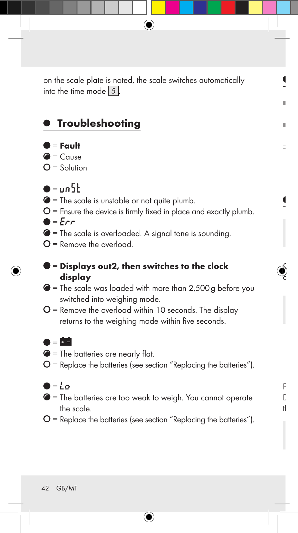 Troubleshooting, Cleaning and maintenance, Disposal | Silvercrest Z31246A Z31246B User Manual | Page 42 / 55
