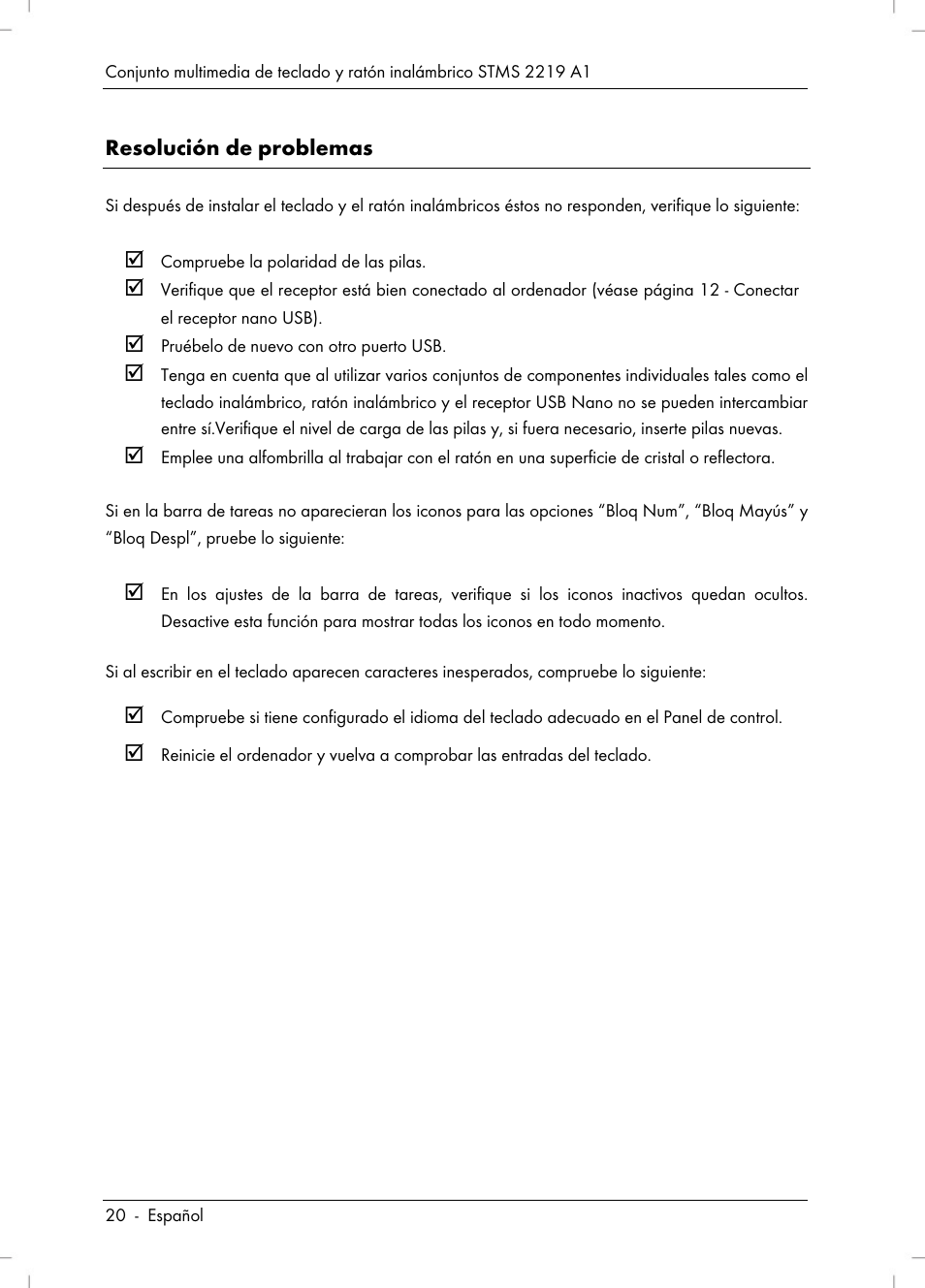 Silvercrest STMS 2219 A1 User Manual | Page 22 / 88