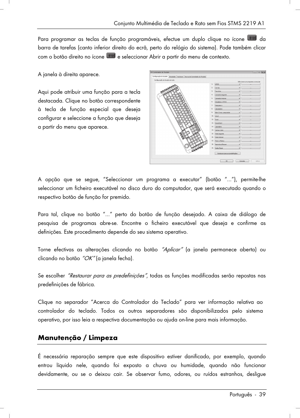 Manutenção / limpeza | Silvercrest STMS 2219 A1 User Manual | Page 41 / 88