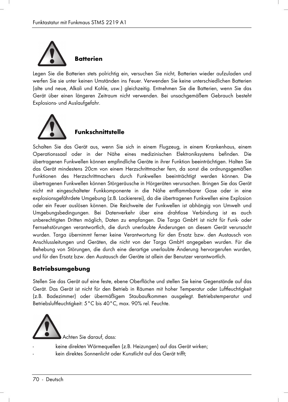 Silvercrest STMS 2219 A1 User Manual | Page 72 / 88