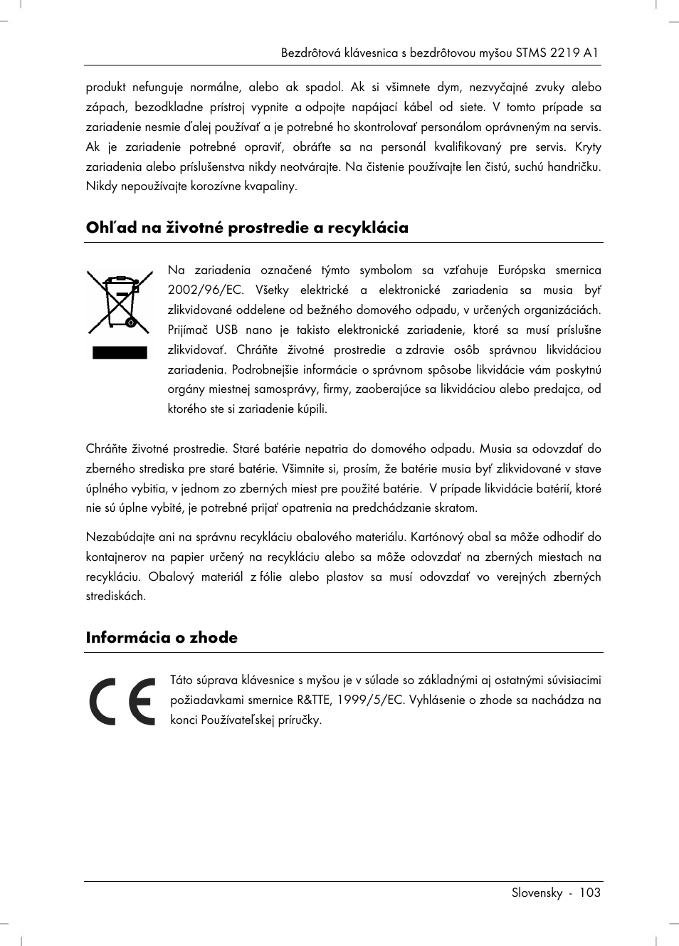 Silvercrest STMS 2219 A1 User Manual | Page 105 / 130