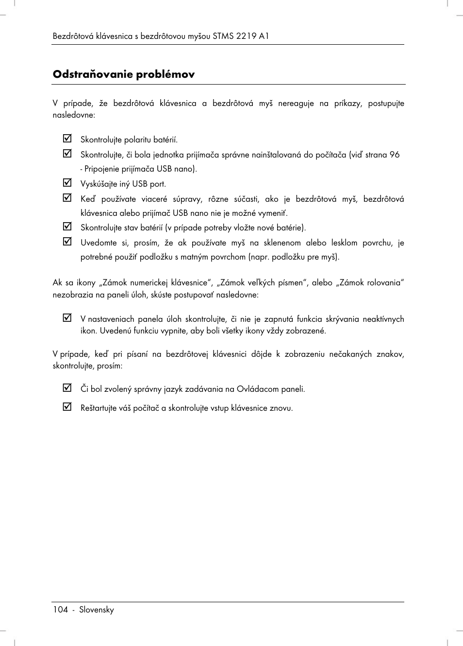 Silvercrest STMS 2219 A1 User Manual | Page 106 / 130