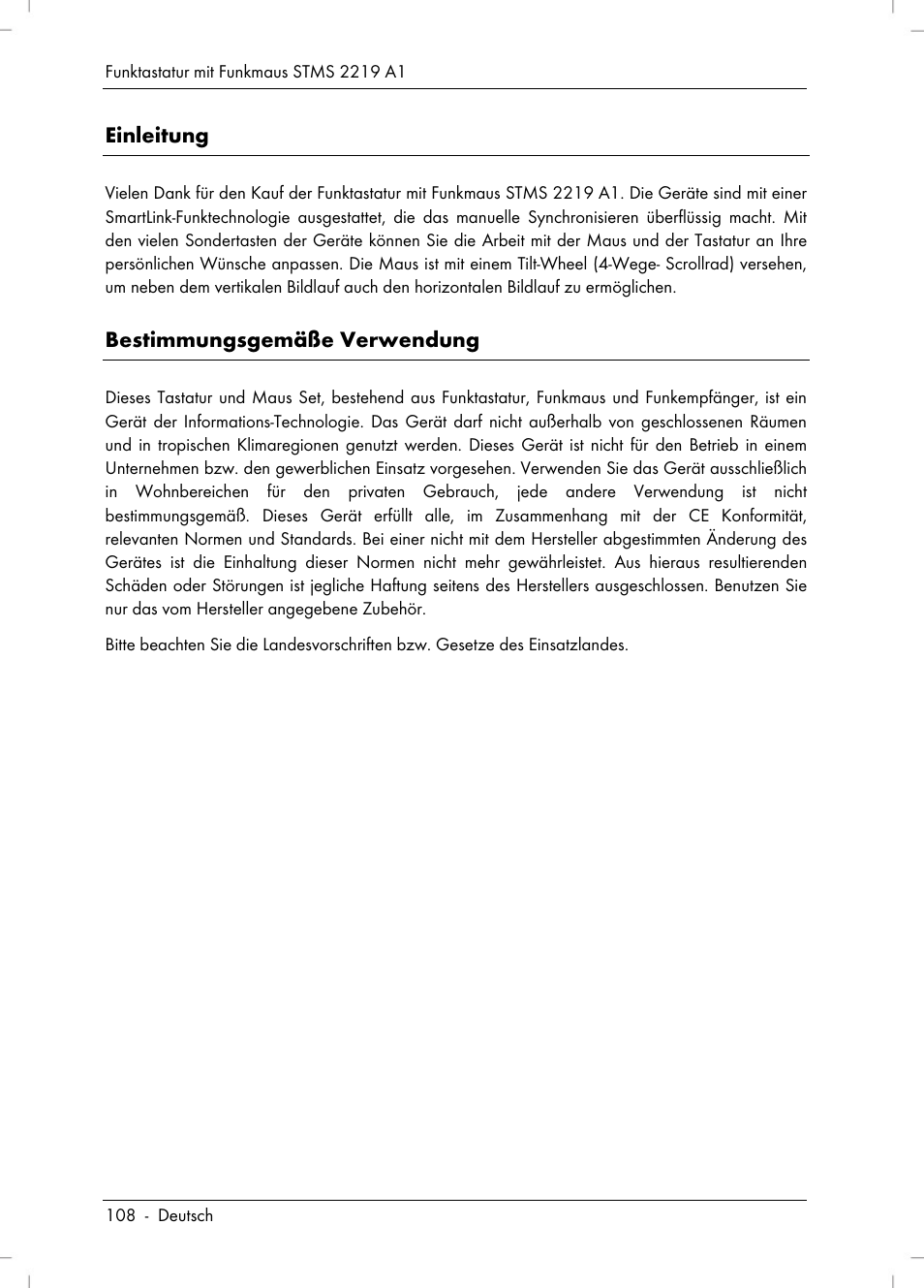 Silvercrest STMS 2219 A1 User Manual | Page 110 / 130