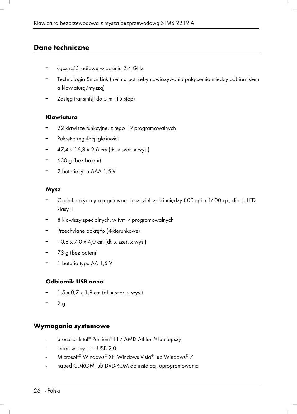 Silvercrest STMS 2219 A1 User Manual | Page 28 / 130