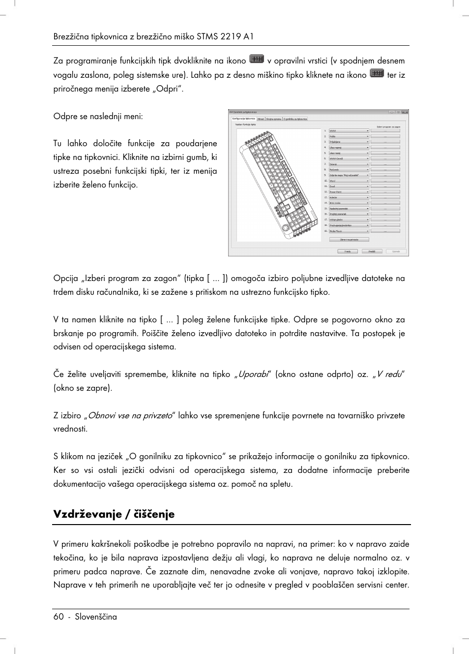 Vzdrževanje / čiščenje | Silvercrest STMS 2219 A1 User Manual | Page 62 / 130