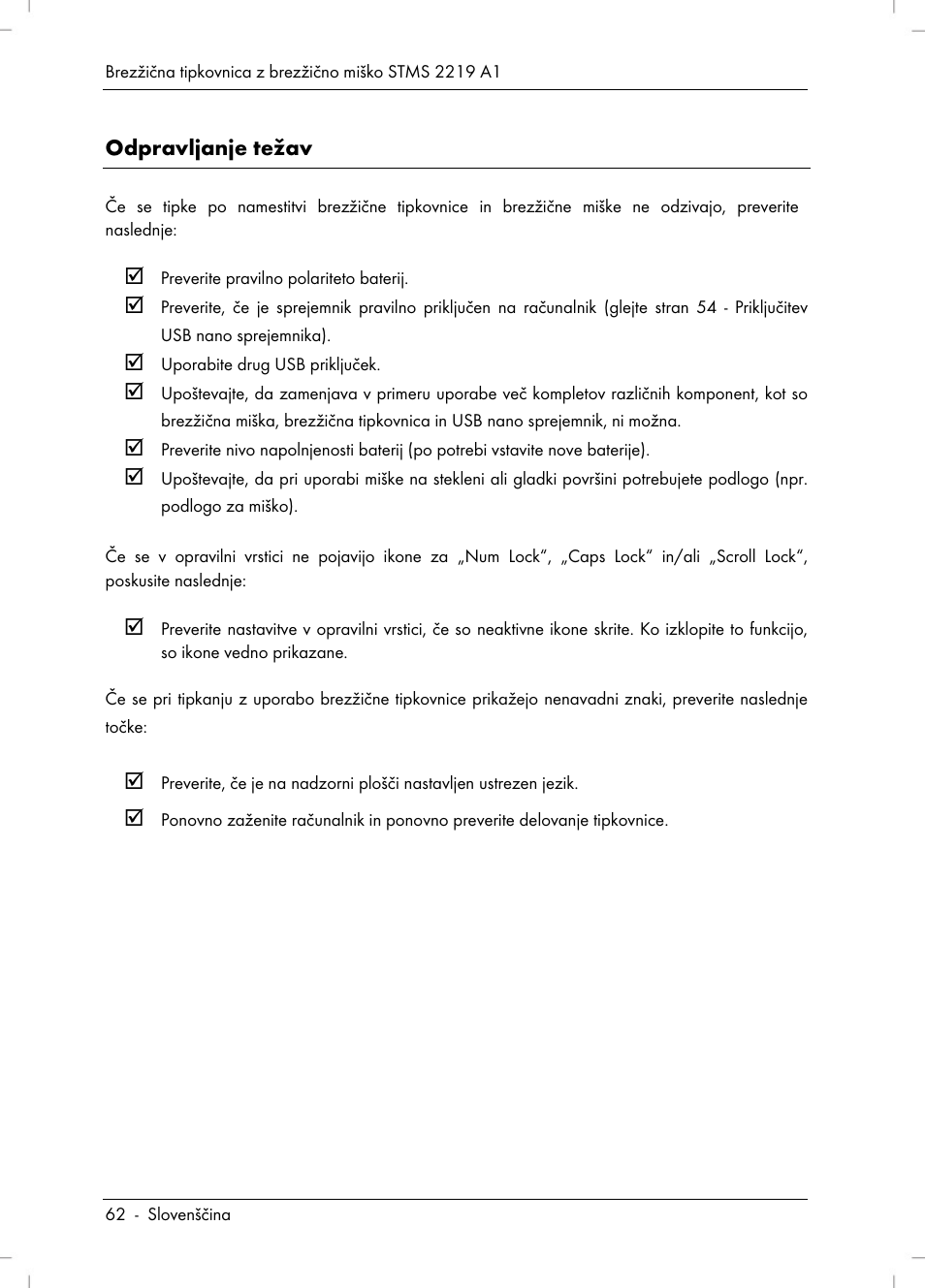 Silvercrest STMS 2219 A1 User Manual | Page 64 / 130