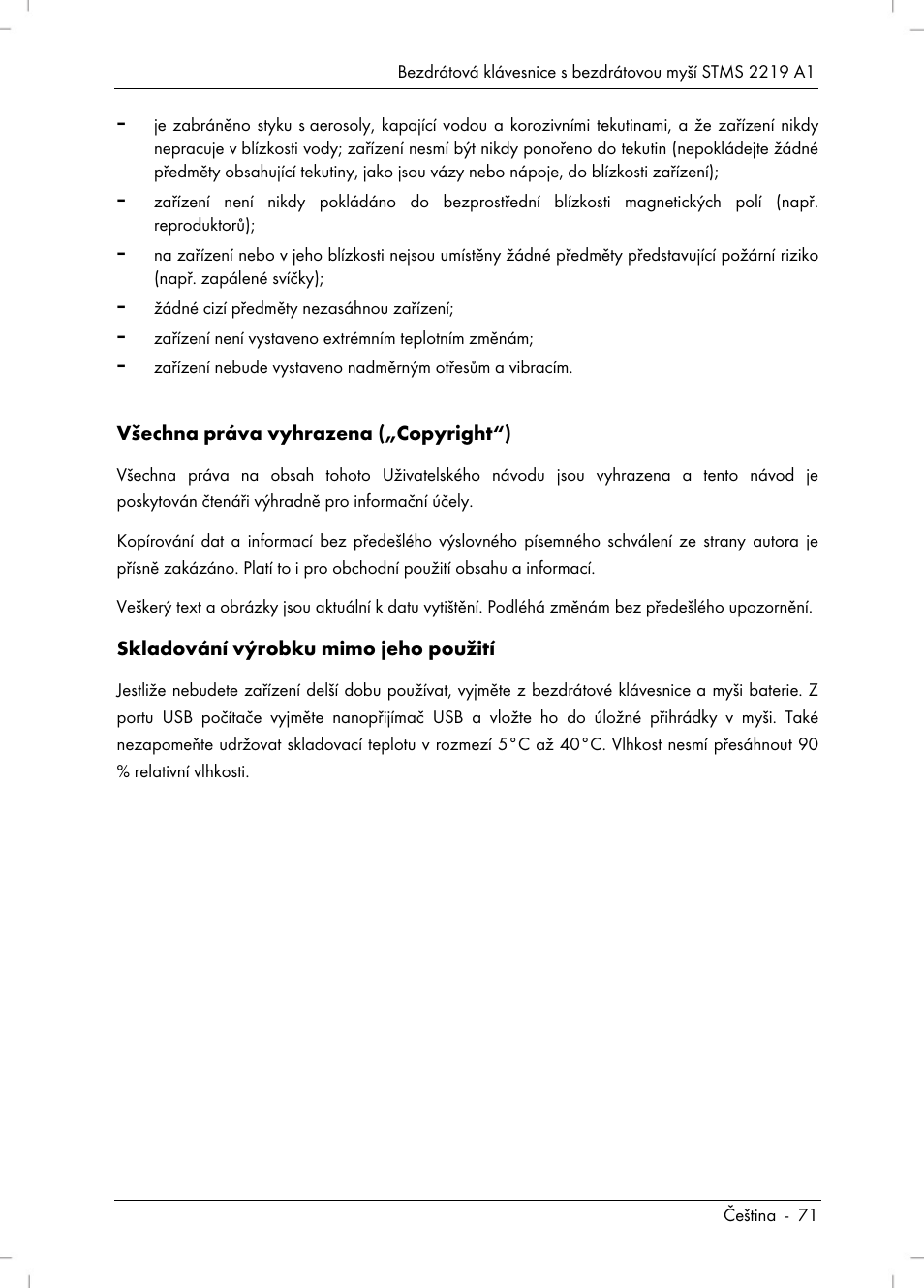 Silvercrest STMS 2219 A1 User Manual | Page 73 / 130