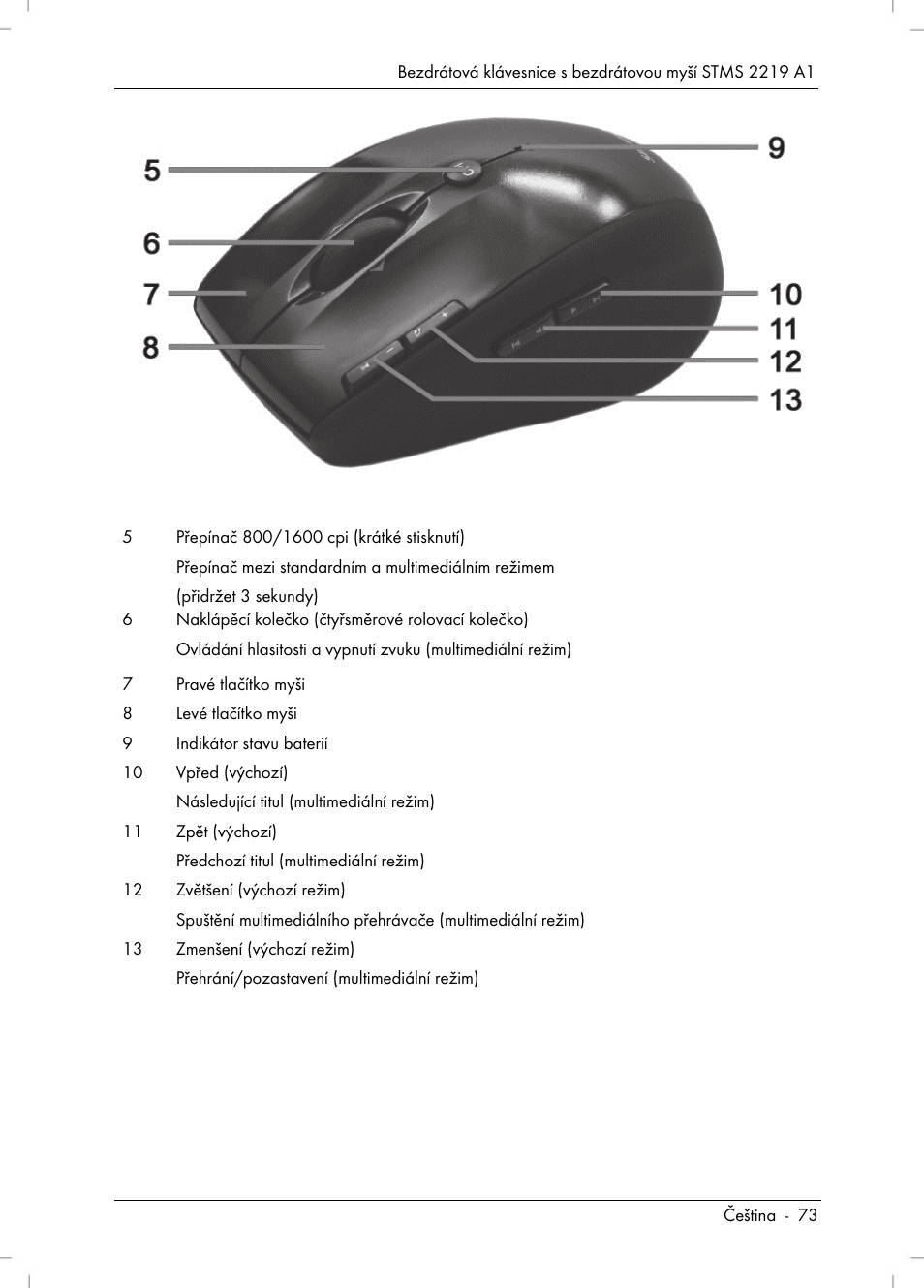 Silvercrest STMS 2219 A1 User Manual | Page 75 / 130