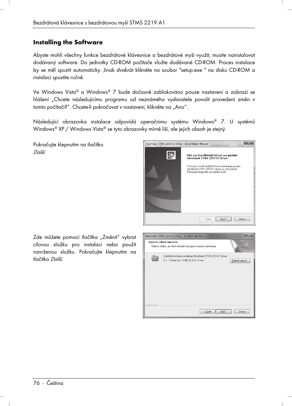 Silvercrest STMS 2219 A1 User Manual | Page 78 / 130