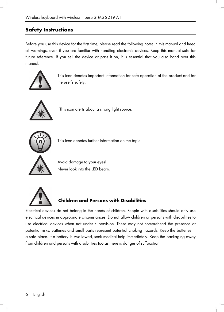 Silvercrest STMS 2219 A1 User Manual | Page 8 / 130