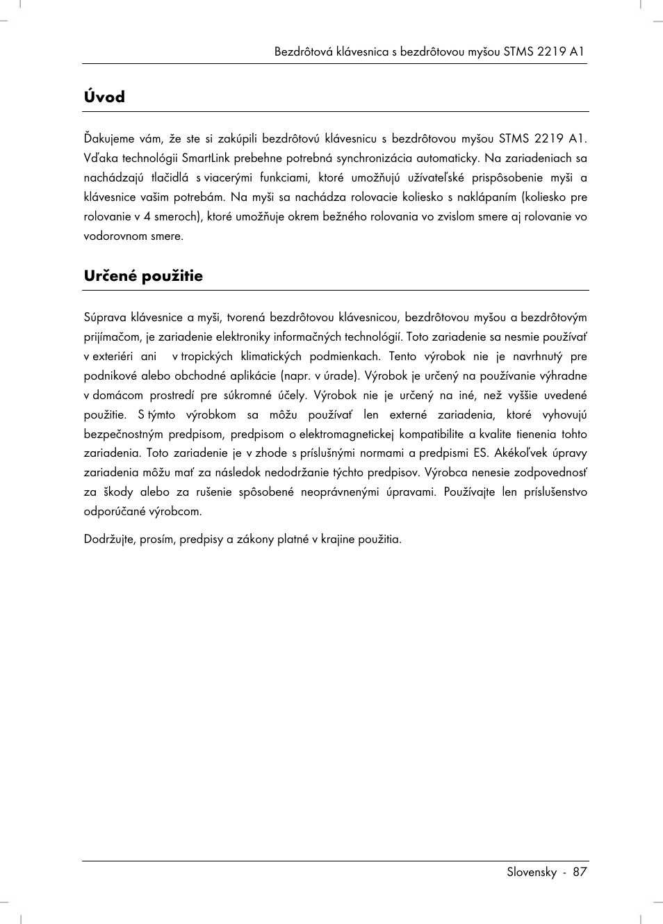 Silvercrest STMS 2219 A1 User Manual | Page 89 / 130