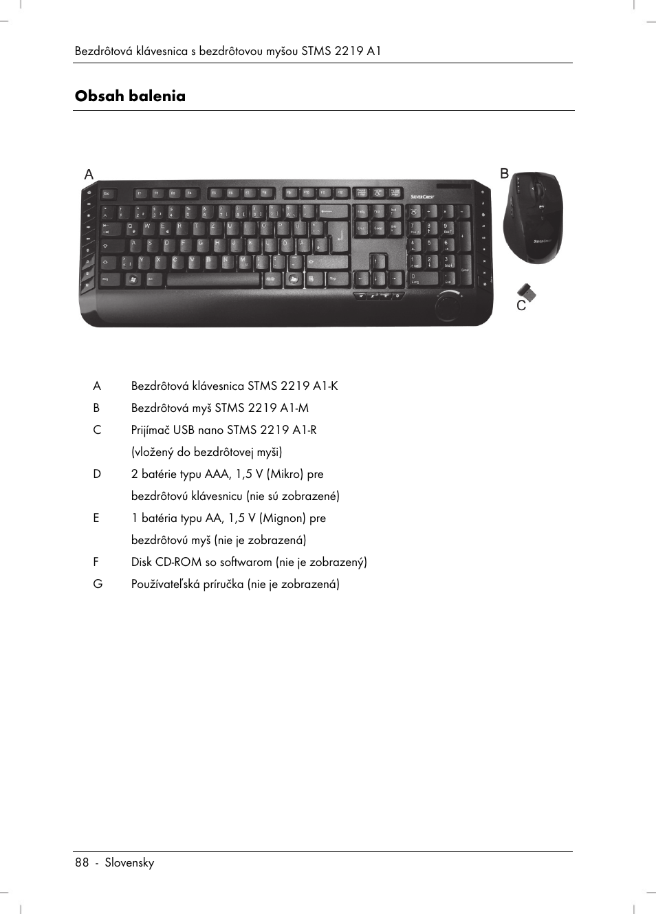 Silvercrest STMS 2219 A1 User Manual | Page 90 / 130