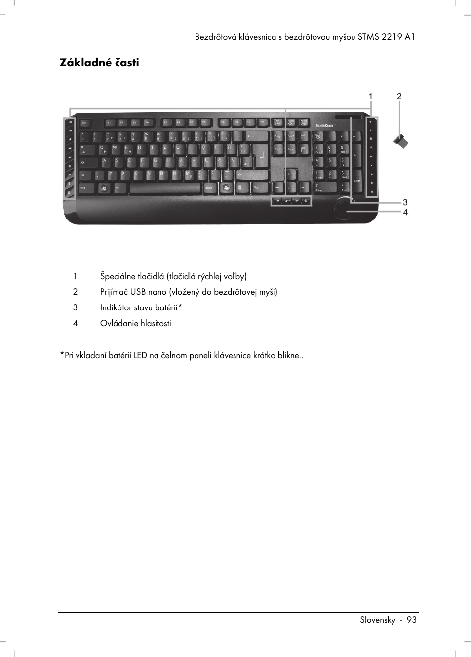 Základné časti | Silvercrest STMS 2219 A1 User Manual | Page 95 / 130