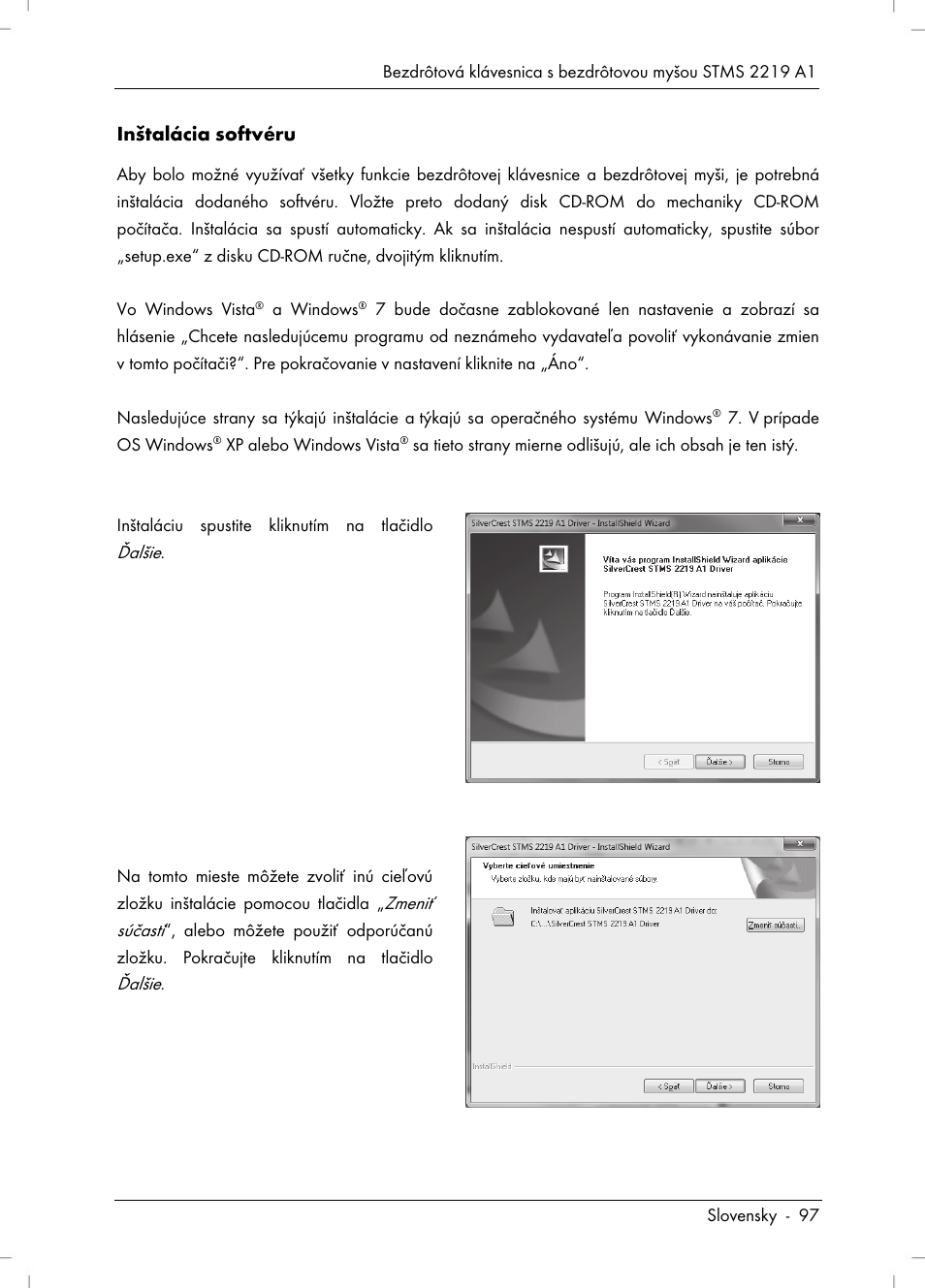 Silvercrest STMS 2219 A1 User Manual | Page 99 / 130