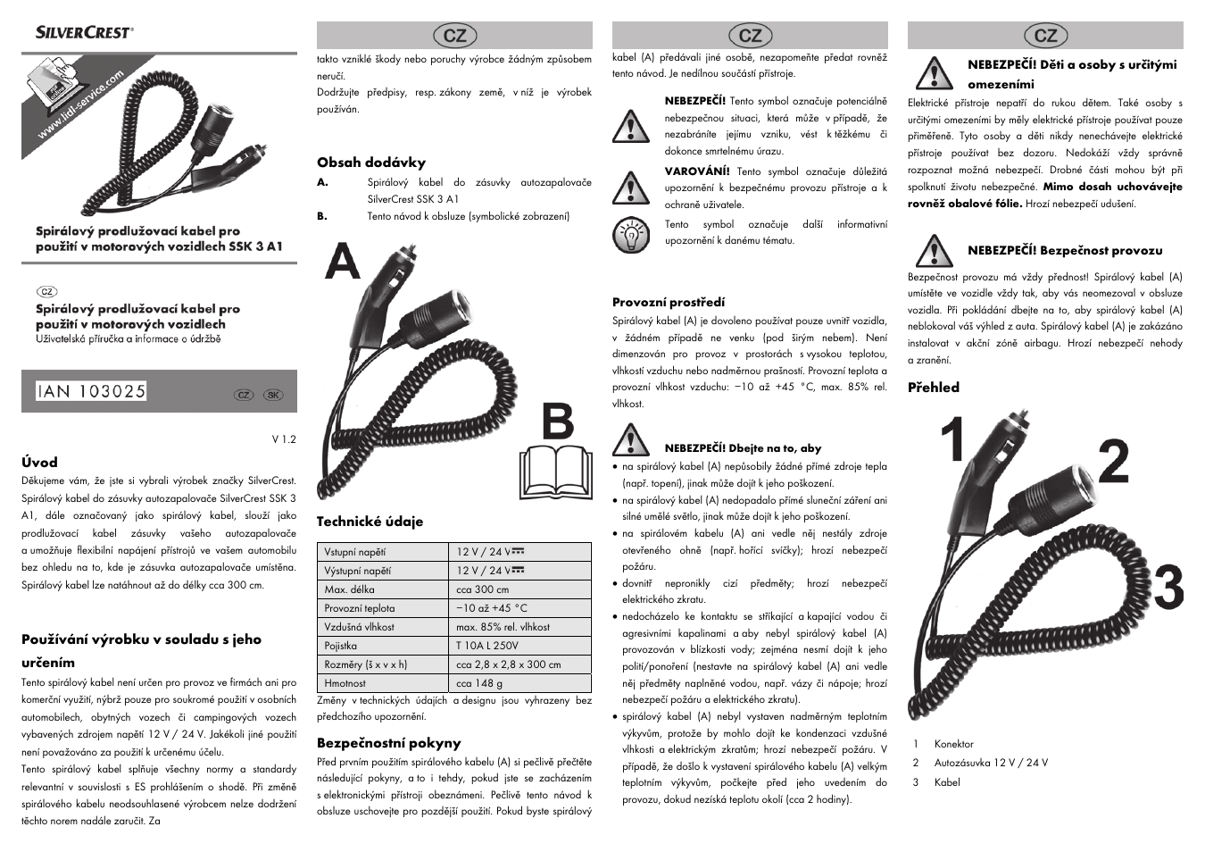 Silvercrest SSK 3 A1 User Manual | Page 3 / 8