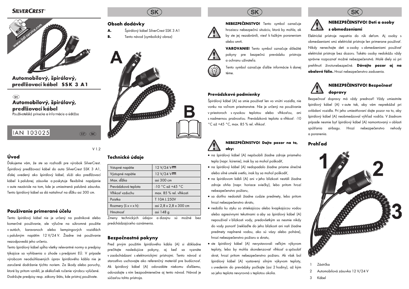 Silvercrest SSK 3 A1 User Manual | Page 5 / 8